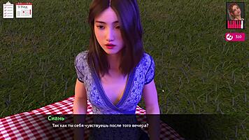 Melody intensely fucked with monster cock in gameplay