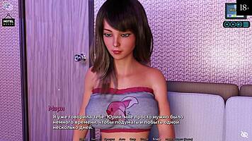 Oh wow, watch her blowjob and fucking in this game scene!