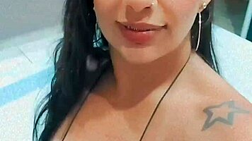 Teen shows off her naughtiness with big cock