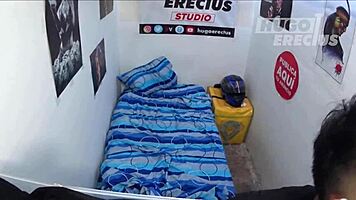 My neighbor sneaks out for a quick creampie