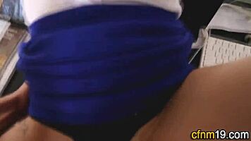 I watch this amatuer teen ride my big cock so hard