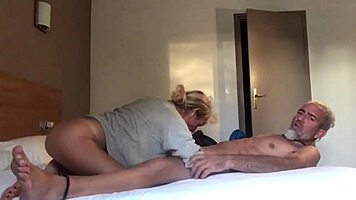 The Best Blowjobs Compilation With My Little Neighbor Blonde