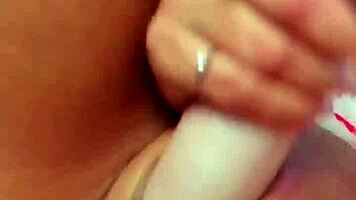 sexy chaturbate whore perfectt33n rams dildo deep into her wet fuckhole