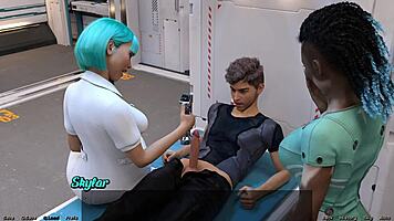 curvy teen wants to touch my big cock in space