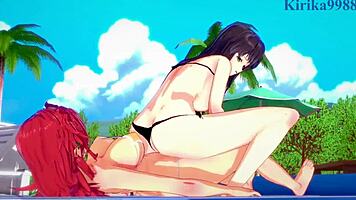 Excellen Browning, Setsuko Ohara, and Festenia Muse dive into intense futanari sex in Super Robot Wars hentai