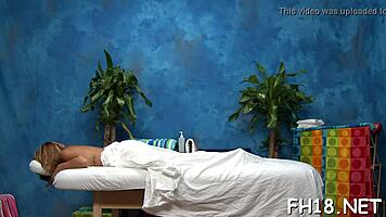 small backdoor hole of cute teen 18+ bitch gets stuffed by plump penis in doggystyle rough massage 😈