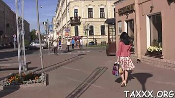 Posing and fucking on web camera with teen sucking cock