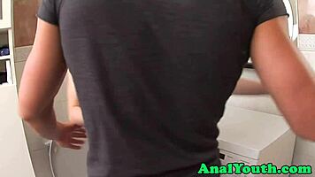 Smalltit eurobabe anally banged