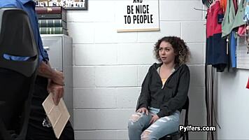 caught in the act fucked in the back office