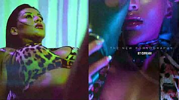 Hot babe has an interview and gets so horny during casting