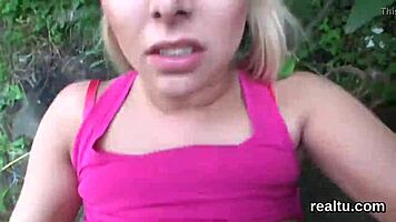 Exceptional Czech Teen 18+ Seduced at Shopping Centre for POV Action