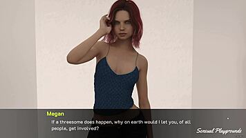 lust theory perfect day pt3 with sensual 3d brunette action