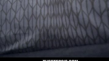 Ebony Latina Amara Romani Seduces Step Bro