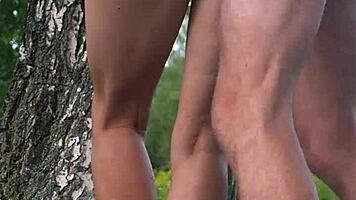 Intense Public Anal With Perfect Body Teen Slut Outdoors