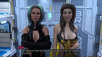 Stranded In Space: Milfs Vs Teens Competition Heats Up