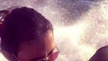 Having Fun With Jet Ski And Beach Activities