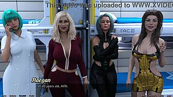 Stranded In Space: Milfs Vs Teens Competition Heats Up