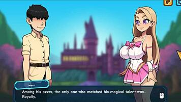 Princess Sophia Strips Naked In Bratty Hentai Game