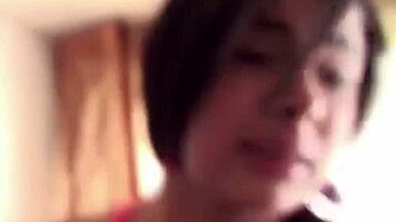 Tiny Tessa fingers her wet pussy to intense orgasm!