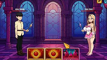 Princess Sophia Strips Naked In Bratty Hentai Game