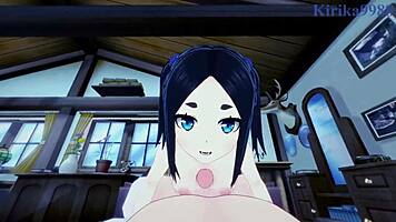 Tokishikko Dana gets wild in intense 3D hentai sex scene from Immoral Guild