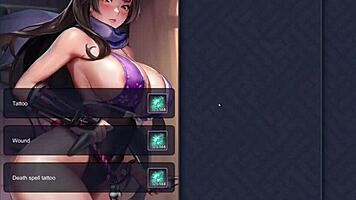 In Ep1, the rebel's pussy gets touched with a kunai buttplug in kinky femdom