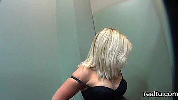 Gorgeous Czech Cutie Is Seduced In The Supermarket And Poked In Pov With Clothes Ripped