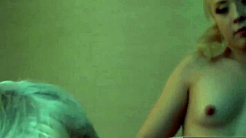 Grandpa intriguingly fucks petite teen 18+ and spits cum during massage