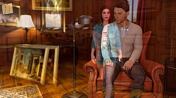 Nursing back to pleasure with huge tits and creampie in 3D