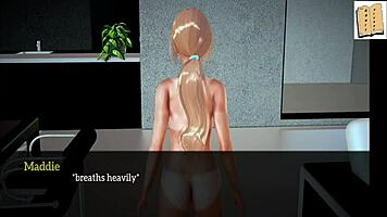 my new family series features teen redhead with small tits in erotic cartoon game