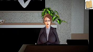 my new family series features teen redhead with small tits in erotic cartoon game