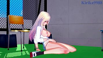 Marin kitagawa and shinju inui with old man in intense hentai sex, creampie cartoon