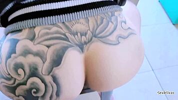 big booty girl begs to have her pussy filled with cum.