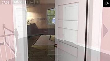 I completed the gameplay in girl house part three.