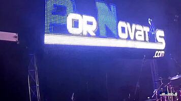 Francys Belle Blows Victor Bloom's Big Cock in Public Sex