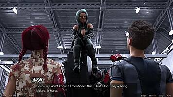 I'm checking out this cute robot girl in space, cumshot everywhere.