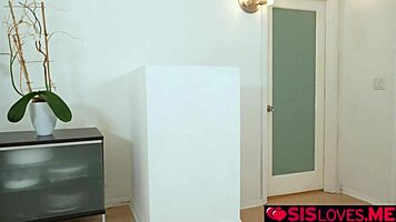 Damn! Emma Starletto and Britt Blair Give Alex Epic Christmas Pussy Surprise