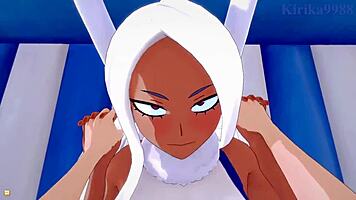 Himiko Toga and Mirko have intense POV sex in My Hero Academia hentai