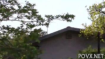 free legal age teen sucks cock and gets fucked hard in pov