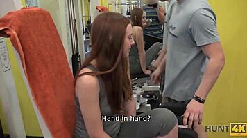 hunt4k magnificent chick offers trimmed vagina for cash in the gym