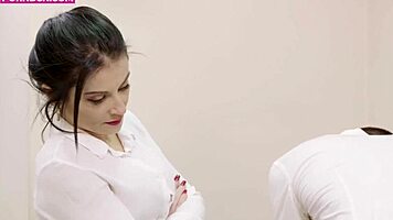 Office boy Tommy Cabrio dominates with hardcore ass fucking in 4K.