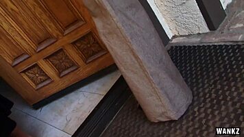 bashful dana shows big ass and pussy in glasses for hardcore wanking