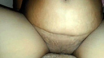 Desi hot couple goes wild with homemade cowgirl banging in tight bedroom action
