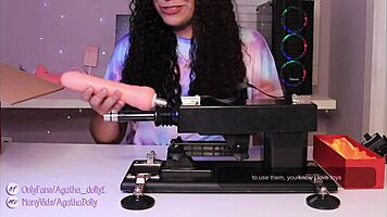 Agatha Dolly Tests New Sex Machine
