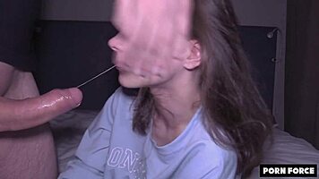 Girlfriend Penetrated Wildly On Sofa