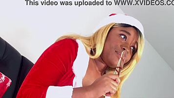 Don Whoe gives Nina Rivera good dick for Christmas