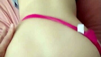 anal teen girlfriend with cumshot on ass