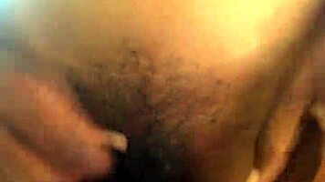 18-year-old ebony wife teased and fucked in dorm