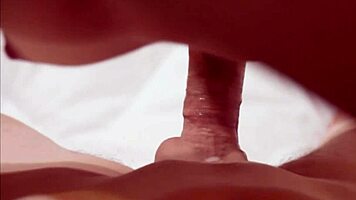 Teen swallows cum.