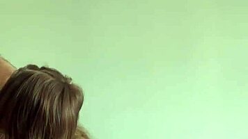 Macarena Lewis engages in sex with mutual spitting and saliva fetish on webcam.